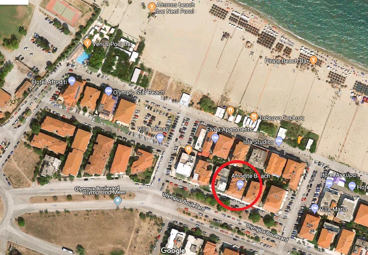 Afrodite Beach Pori Exterior foto
